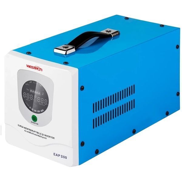 Westech EAP DUAL-800ВA/500Вт 12В однофазный с правильной синусоидой Источник бесперебойного питания 99-10033798 фото