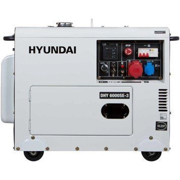 Hyundai DHY 6000SE-3 Генератор дизельный 99-10035694 фото