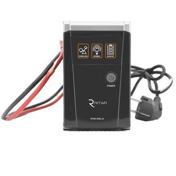 Ritar RTSW-600 LED 600ВA 12В з правильною синусоїдою Джерело безперебійного живлення під акумулятор 99-00023630 фото