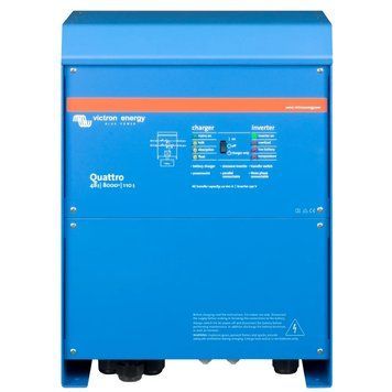 VictronEnergy Quattro 48/8000/110-100/100 однофазний чиста синусоїда Інвертор 99-00016522 фото